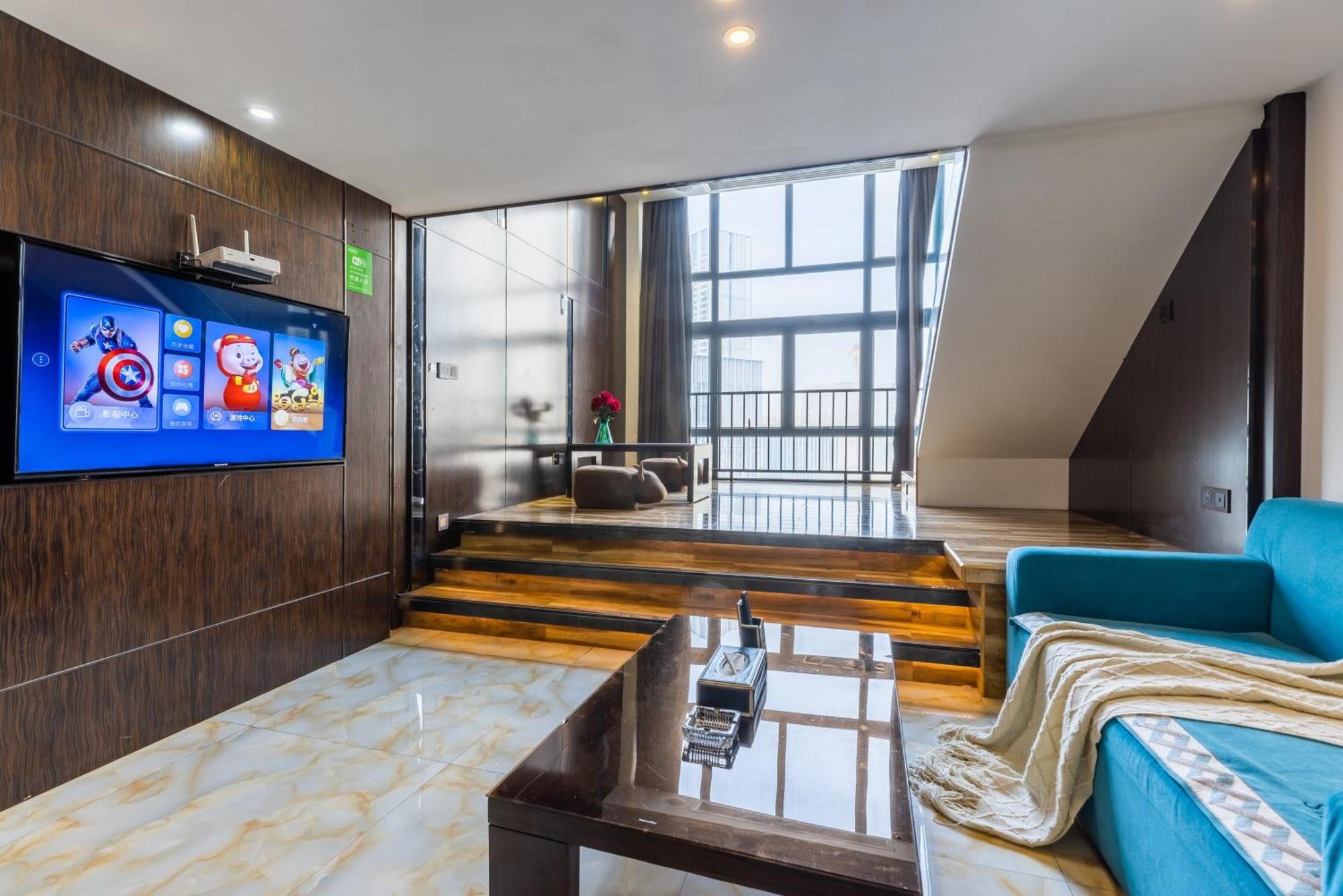 Lavendar Duplex Apartment Guangzhou Dış mekan fotoğraf