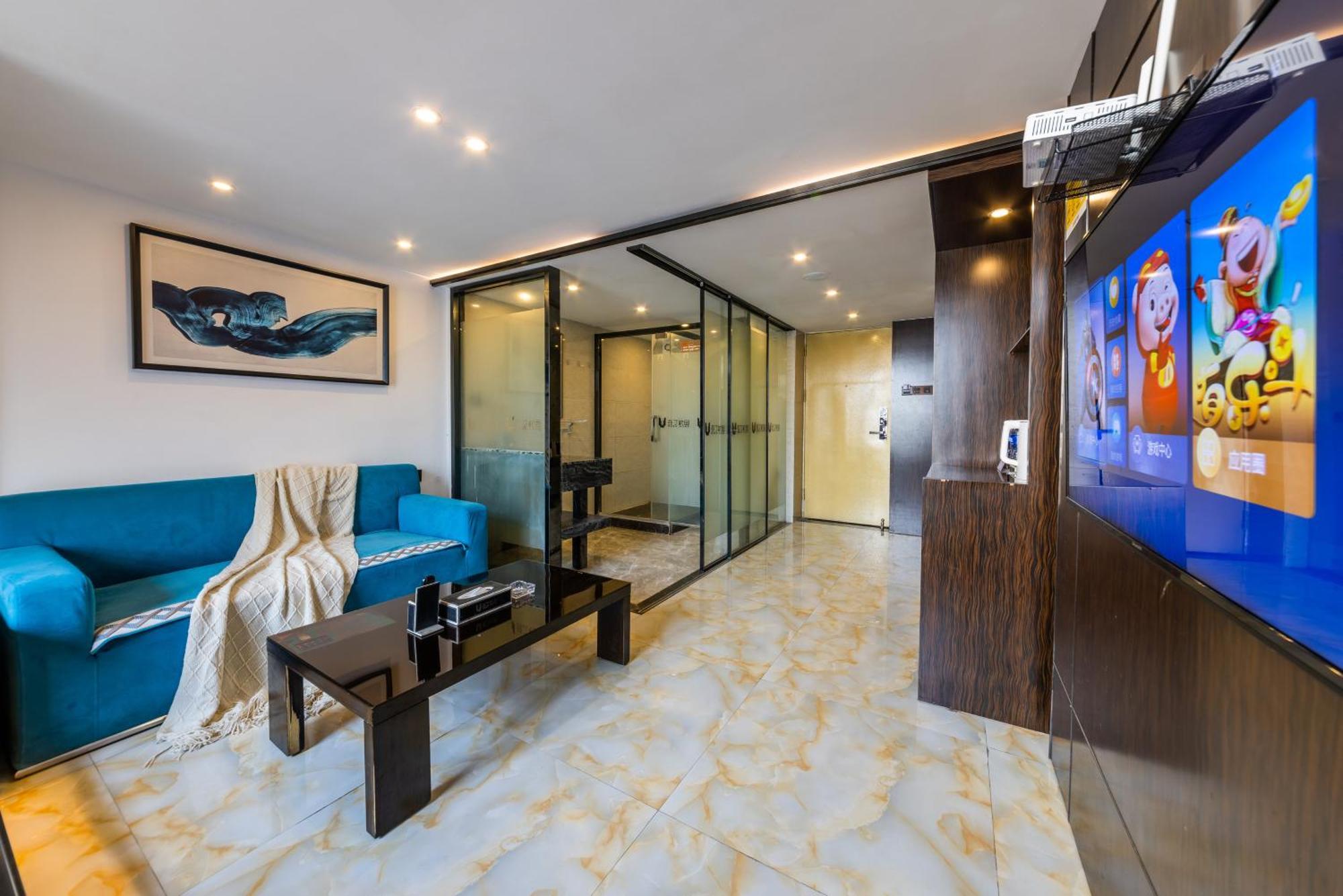 Lavendar Duplex Apartment Guangzhou Dış mekan fotoğraf