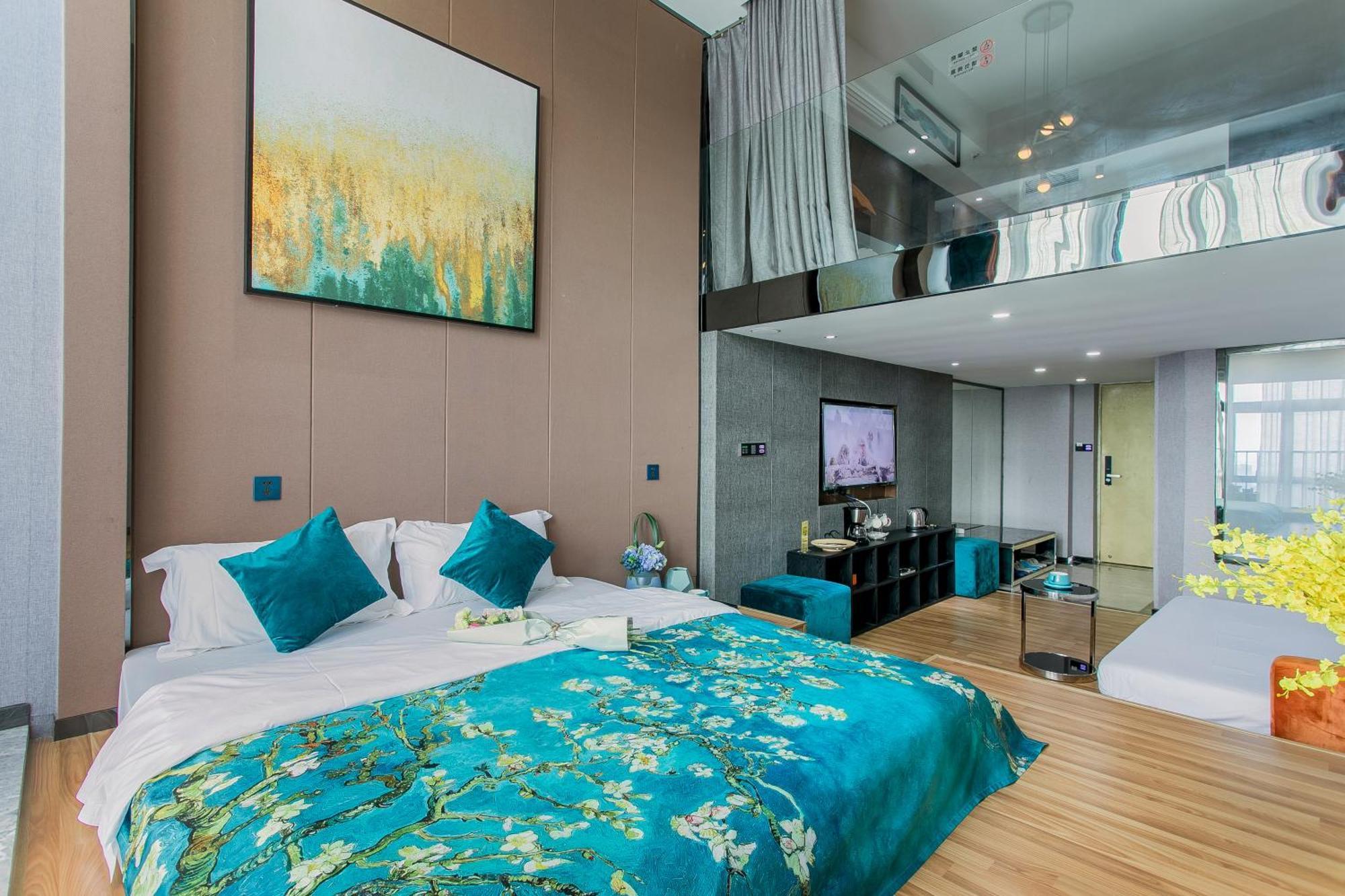 Lavendar Duplex Apartment Guangzhou Dış mekan fotoğraf